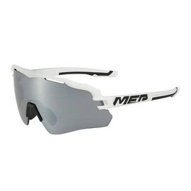 Очки велосипедные Merida Race Sunglasses, 35 гр, оправа пластик, Matt White/Grey, 2313001312, изображение  - НаВелосипеде.рф