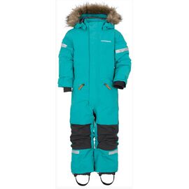 Комбинезон детский DIDRIKSONS MIGISI KID'S COVERALL, мятно-бирюзовый, 504202, Вариант УТ-00294484: Размер: 100 , изображение  - НаВелосипеде.рф