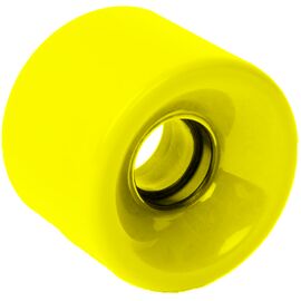 Колесо Vinca Sport, для круизеров и лонгбордов, 60*45 мм, 78А, желтое, DW 01 yellow, изображение  - НаВелосипеде.рф