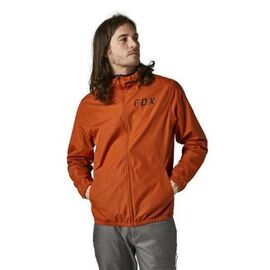 Куртка велосипедная Fox Clean Up Windbreaker Jacket, Burnt Orange, 2021, 28649-113-L, Вариант УТ-00295876: Размер: L, изображение  - НаВелосипеде.рф