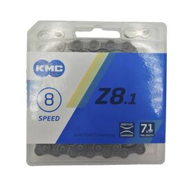 Цепь велосипедная KMC Z-8.1, 7 -8 скоростей, 116 звеньев, Z-8.1, изображение  - НаВелосипеде.рф