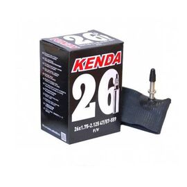 Камера для велосипеда KENDA 26"х1.75-2.125 (47/57-559) спортниппель 5-511213, изображение  - НаВелосипеде.рф