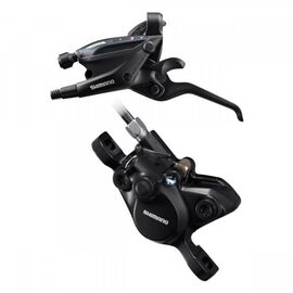 Тормоз велосипедный Shimano ST-EF505 (левый 3 скорости)/BR-MT200 (передний), с шифтером, 1000 мм, EEF5052KLFPRA100P3, изображение  - НаВелосипеде.рф