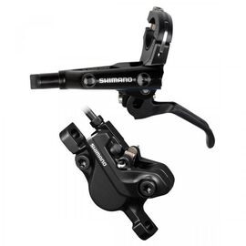 Тормоз велосипедный Shimano BL-MT501/BR-MT500 j-kit, левый/передний, колодки полимер, 1000 мм, черный, EMT5012JLFPRA100, изображение  - НаВелосипеде.рф