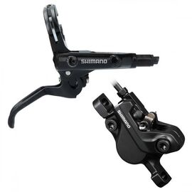 Тормоз дисковый Shimano BL-MT501/BR-MT500 j-kit, правый/задний, полимерные колодки, 1700 мм, черный, EMT5012JRRXRA170, изображение  - НаВелосипеде.рф