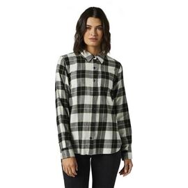 Рубашка женская Fox Pines Flannel, Light Grey 2021, Вариант УТ-00296890: Размер: M, изображение  - НаВелосипеде.рф