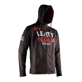Толстовка Leatt Heritage Hoodie, Black 2022, Вариант УТ-00296962: Размер: L, изображение  - НаВелосипеде.рф