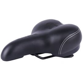 Велоседло Vinca Sport 250*200мм, с пружинными амортизаторами, черное, VS 195, изображение  - НаВелосипеде.рф