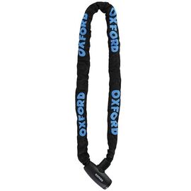 Замок велосипедный OXFORD GP Chain 8 L, цепной, на ключ, чёрный, LK105, изображение  - НаВелосипеде.рф