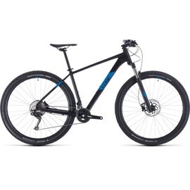 Горный велосипед CUBE ATTENTION SL 29" 2020, Вариант УТ-00298426: Рама: 21" (Рост: 181-190 см), Цвет: black´n´blue, изображение  - НаВелосипеде.рф