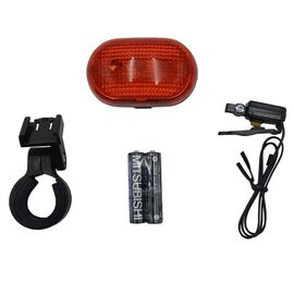 Фонарь велосипедный D-LIGHT CG-402BL, задний, тормозной, красный, 3045, изображение  - НаВелосипеде.рф