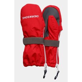 Рукавицы детские Didriksons BIGGLES KIDS ZIP MITTENS, карминно-красный, 503942, Вариант УТ-00297573: Размер: 0/2 , изображение  - НаВелосипеде.рф