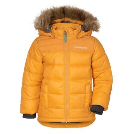 Куртка детская зимняя DIDRIKSONS DIGORY KIDS PUFF JKT, золотисто-жёлтый, 503824, Вариант УТ-00298704: Размер: 100, изображение  - НаВелосипеде.рф