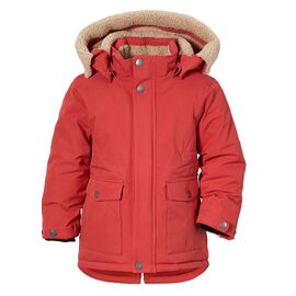 Куртка детская зимняя DIDRIKSONS LIZZO KIDS PARKA, розово-оранжевый, 503848, Вариант УТ-00298710: Размер: 100 , изображение  - НаВелосипеде.рф