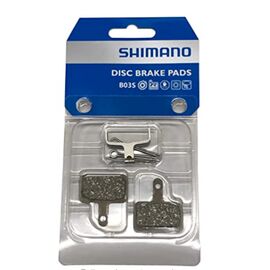 Тормозные колодки SHIMANO B03S, полимерные, c шплинтом, 1 пара, EBPB03SRESINA, изображение  - НаВелосипеде.рф