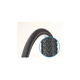 Покрышка велосипедная TRIX TXBM-056, 26"х 2.10, 54-559, горная, низкая, черная, BM-056 BLACK, изображение  - НаВелосипеде.рф