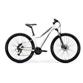 Горный велосипед Merida Matts 7.40 27.5" 2020, 6110842664, Вариант УТ-00298217: Рама: M (17") (Рост: 167-183 см), Цвет: GlossyWhite/Silver, изображение  - НаВелосипеде.рф
