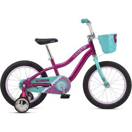 Детский велосипед Schwinn LIL STARDUST 16", Вариант УТ-00298722: Возраст: 3-6 лет (Рост: 98-125 см), Цвет: голубой, изображение  - НаВелосипеде.рф