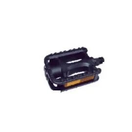 Педали велосипедные Vinca Sport, детские, 98x57мм, ось 1/2", пластик, черный, VP 615 1/2" black, изображение  - НаВелосипеде.рф