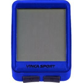 Велокомпьютер Vinca Sport, беспроводной, 12 функций, синий с черным, V 1507 blue/black, изображение  - НаВелосипеде.рф