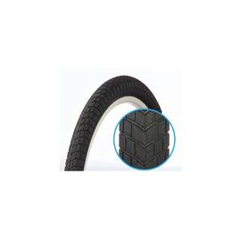 Покрышка велосипедная TRIX TX-032, 20"х 2.125, 57-406, дорожная, черная, BM-032 BLACK, изображение  - НаВелосипеде.рф