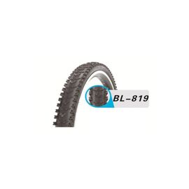 Покрышка велосипедная TRIX TXBL-819, 26"х 1.95, 54-559, горная, средняя, черная, BL-819 BLACK, изображение  - НаВелосипеде.рф