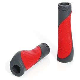 Грипсы велосипедные XLC Bar Grips Comfort bo GR-S17, red\grey, 2501586906, изображение  - НаВелосипеде.рф