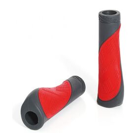 Грипсы велосипедные XLC Bar Grips Comfort bo GR-S17, 135/92 мм, red/grey, 2501586956, изображение  - НаВелосипеде.рф