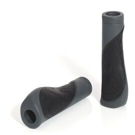 Грипсы велосипедные XLC Bar Grips Comfort bo GR-S17, 135 мм, black\grey, 2501586900, изображение  - НаВелосипеде.рф