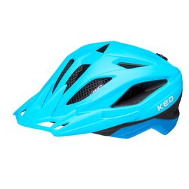 Шлем велосипедный KED Street Junior Pro, детский, Blue Matt, 2021, Вариант УТ-00298189: Размер: M (53-58 см), изображение  - НаВелосипеде.рф