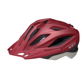 Шлем велосипедный KED Street Junior Pro, детский, Merlot Ash Matt, 2021, Вариант УТ-00298192: Размер: M (53-58 см), изображение  - НаВелосипеде.рф