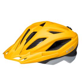 Шлем велосипедный KED Street Junior Pro, детский, Yellow Grey Matt, 2021, Вариант УТ-00298197: Размер: M (53-58 см), изображение  - НаВелосипеде.рф