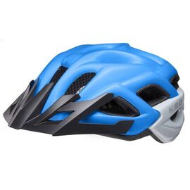 Шлем велосипедный KED Status Junior, детский/подростковый, Blue Black Matt, 2021, Вариант УТ-00298304: Размер: M (52-59 см), изображение  - НаВелосипеде.рф