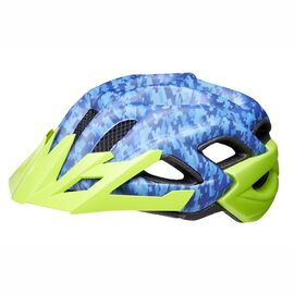 Велошлем KED Status Junior, детский/подростковый, Camouflage Blue Green, 2020, Вариант УТ-00298308: Размер: M (52-59 см), изображение  - НаВелосипеде.рф