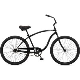 Городской велосипед Schwinn S1 26" , Вариант УТ-00298727: Рама: one size (Рост: 165-195 см), Цвет: BLK (черный), изображение  - НаВелосипеде.рф