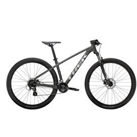 Горный велосипед Trek Marlin 5 26" 2022, Вариант УТ-00298738: Рама: XXS (Рост: 134,6-144,7 см), Цвет: Lithium Grey/Chrome , изображение  - НаВелосипеде.рф