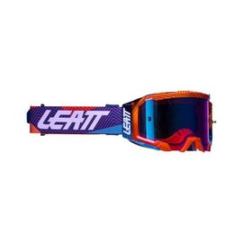 Веломаска Leatt Velocity 5.5, Iriz Neon Orange Blue UC, 26%, 8022010330, изображение  - НаВелосипеде.рф