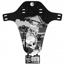 Крыло велосипедное Mucky Nutz Face Fender, переднее, Area 51, MN0203, изображение  - НаВелосипеде.рф