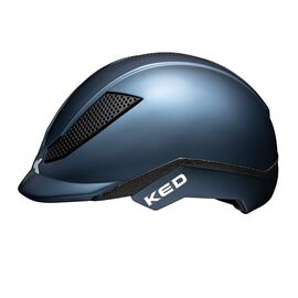 Шлем велосипедный KED Pina, детский, Navy Matt, 2021, Вариант УТ-00299288: Размер: M (51-56 см), изображение  - НаВелосипеде.рф