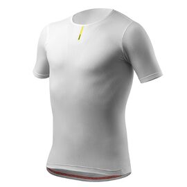 Велобелье нательное MAVIC HOT RIDE SS TEE, белый, L37802000, Вариант УТ-00295626: Размер: M/L, изображение  - НаВелосипеде.рф