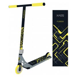 Самокат XAOS Fusion, трюковый, 120 мм, Yellow, УТ-00019658, изображение  - НаВелосипеде.рф