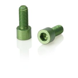 Крепление для флягодержателя XLC Screwn for botlle holder Set of 2, lime/green, 2503215018, изображение  - НаВелосипеде.рф