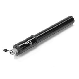 Насос велосипедный XLC Mini pump MTB PU-A10, 6 bar, алюминий, 240 mm, black, 2501900501, изображение  - НаВелосипеде.рф