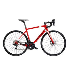 Шоссейный велосипед Wilier GTR Team Disc 105 RS171 28" 2021, Вариант УТ-00299996: Рама: L (Рост: 183-190 см), Цвет: Красный/белый, изображение  - НаВелосипеде.рф