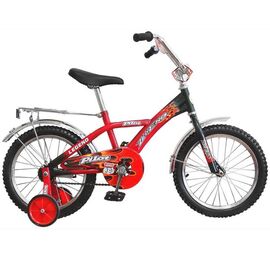 Детский велосипед Gravity LEGEND 14", Вариант УТ-00299002: Возраст: 2-4 года (рост: 98-115 см), Цвет: красный/черный, изображение  - НаВелосипеде.рф