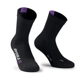 Носки велосипедные ASSOS DYORA RS Summer Socks, унисекс, blackSeries, P13.60.691.18.I, Вариант УТ-00299010: Размер: 0, изображение  - НаВелосипеде.рф
