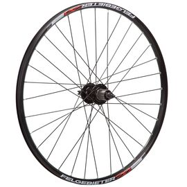 Колесо велосипедное Felgebieter, 26" заднее, под disc, 32 отверстия, втулка SF B27R, эксцентрик, черный, Х95067, изображение  - НаВелосипеде.рф