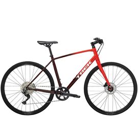 Гибридный велосипед Trek Fx 3 Disc 700C 2022, Вариант УТ-00300013: Рама: L (Рост: 175-186 см), Цвет: Dnister Black, изображение  - НаВелосипеде.рф