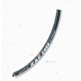 Обод велосипедный Weinmann ZAC2000, двойной, 700C*28C/38C, 36H*14G, защитная полоса, черный, WM14 700C (36H) black, изображение  - НаВелосипеде.рф