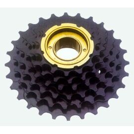 Трещотка велосипедная Tri-DIAMOND, индексная, 6 скоростей, 14-28Т, черный, FW 6SI black, изображение  - НаВелосипеде.рф